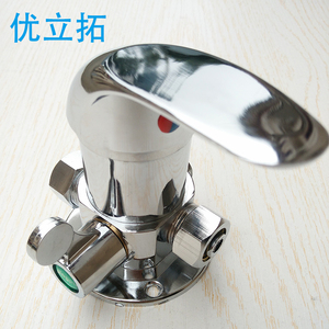 52中国富兰克林淘宝淋浴花洒分水器一进二出三出四通沐浴混水阀水