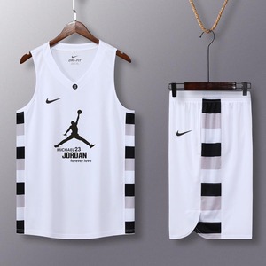 Nike耐克篮球服套装训练比赛队服男成人儿童运动速干球衣定制印号