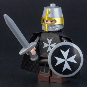 兼容乐高人仔x0316中古罗马士兵斯巴达医院圣殿骑士拼装积木玩具