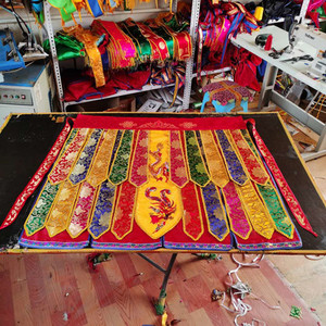 萨满战裙跳大神二神出马仙舞台演出服饰热卖 围裙请神用品包邮