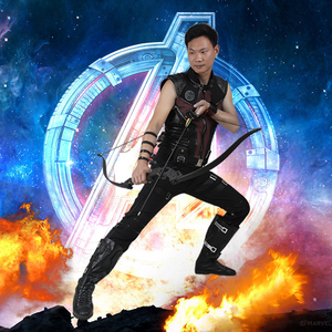 manles/漫天际 复仇者联盟1鹰眼cos 克林特巴顿cosplay服装