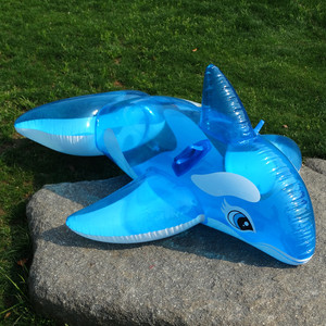 独角兽充气水上儿童动物游泳圈坐骑大海龟蓝鲸大黄鸭火烈鸟大鲨鱼