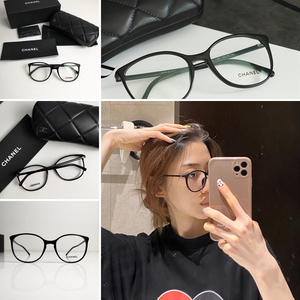 代购chanel香奈儿3282超轻女士近视光学眼镜框架显脸小明星同款
