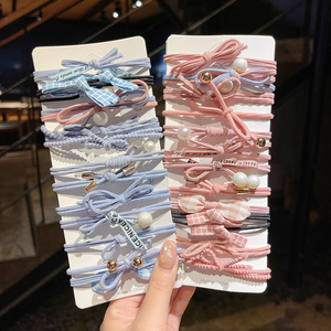 发圈两用网红ins手腕小皮男友头发绳编手链专用皮筋晓楠百货商城5