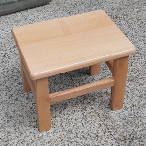 客厅沙发小矮凳实木凳子榉木方凳板凳实用换鞋凳家用整装精品特惠
