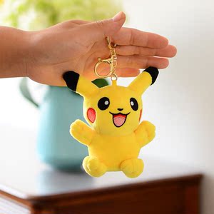 精品皮卡丘挂件毛绒玩具小公仔书包挂饰包包钥匙扣汽车玩偶摆件