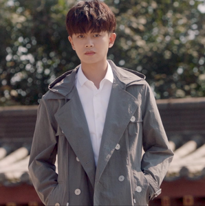 一生一世周生辰任嘉伦同款衣服休闲连帽中长款风衣双排扣宽松外套