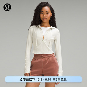 Waist-Seamed Nulu™ 女士腰部缝线拉链连帽衫lululemon丨LW3HOPS