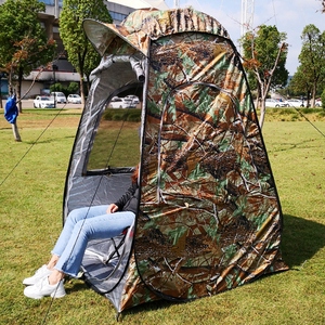 户外钓鱼野外用品垂钓装备单人帐篷防雨隔离遮阳地防蚊蓬 底可拆