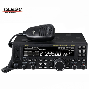 八重洲yaesu ft-450d基地业余无线电台 短波 100w dsp 内置天调