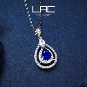 红宝石彩金项链