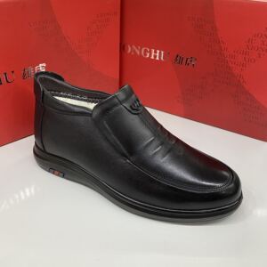 雄虎皮鞋商务休闲