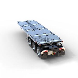 moc-37319 平板半挂车拖车 适配42078 国产拼装积木 兼容乐高卡车