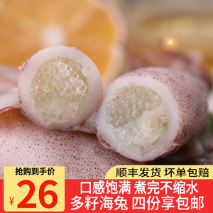 墨鱼仔鲜活海鲜鲜冻墨鱼鲜活即食海兔带籽墨鱼籽小乌贼鲜活笔管鱼