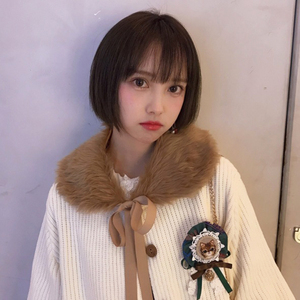 假发刘海学生韩国