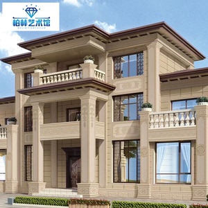 欧式罗马柱瓷砖农村自建房别墅外墙砖仿大理石大门砖围墙砖室外砖