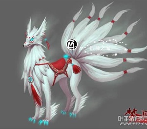 来图定做款九尾狐坐骑,背部可做一个演员,尺寸真马大小cos道具