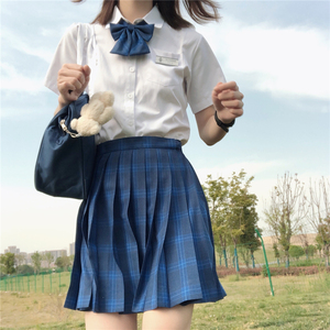 星海城 jk制服裙百褶裙学院风甜美夏季少女感日式正统格裙