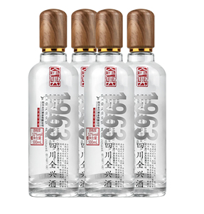 全兴1963光瓶42度500ml *4瓶浓香型白酒 四川名酒粮食酒