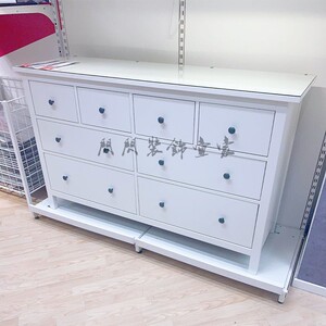 宜家国内代购汉尼斯八斗抽屉柜斗柜储物收纳柜客厅卧室储物柜子