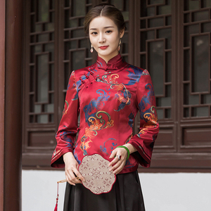 华族经典旗袍上衣