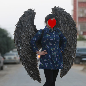 手工维密羽毛翅膀