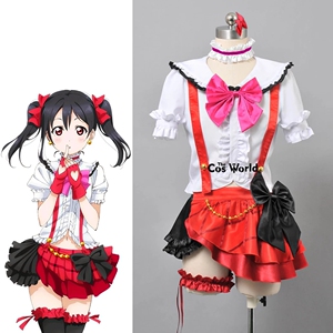 夹子cos lovelive 大正和服未觉醒 矢泽妮可 cosplay服装3人付款320