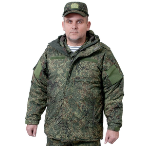 俄罗斯俄军原品vkbo第八层emr迷彩 新款防寒服 p棉小绿人冬季户外