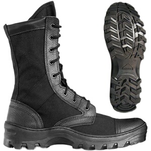 俄罗斯俄军 m35黑色高帮作战靴热带靴战术靴轻便耐磨透气户外登山