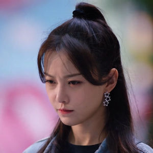 我的小确幸黄一琳周程程同款耳环五角星水钻设计感耳钉s925耳饰女