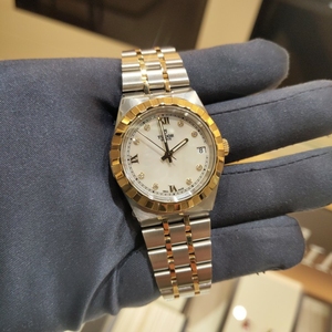 2020新款tudor帝舵机械女表启皇家系列34mm 28403黄金贝母盘镶钻