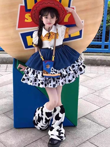 万圣节服装胡迪翠丝巴斯光年cosplay幼儿女宝多巴胺迪斯尼洛丽塔