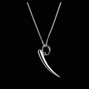 全新绝版georg jensen uno 纯银项链451乔治杰生丹麦皇室银饰50cm
