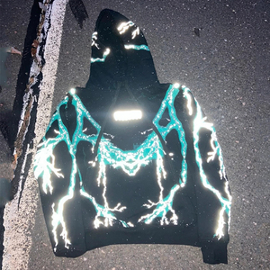 Missing Since Thursday 3M Lightning Hoodie 反光闪电套头卫衣