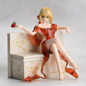 fate系列手办 红塞巴saber 尼禄浴衣浴袍 动漫手办二次元模型摆件