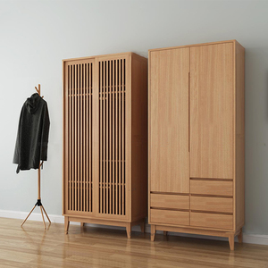 日式百叶门衣柜定制