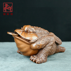 三足蟾蜍纯铜