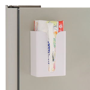 磁吸纸巾盒壁挂式厨房吸油专用纸巾盒 冰箱磁吸保险膜杂物收纳盒