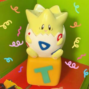 怀旧绝版 宠物小精灵 蛋蛋 小刺蛋 钱罐 储蓄罐 波克比