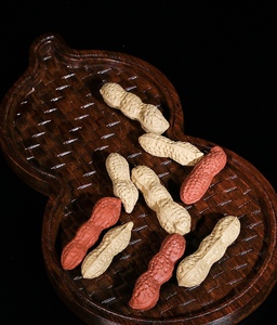 宜兴紫砂文创茶宠好事花生仿生花生雕塑茶宠茶具办公可爱摆件礼品