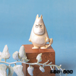 日本代购 moomin 姆明 生气 合金制 可爱 胸针 别针 帽子服装配饰
