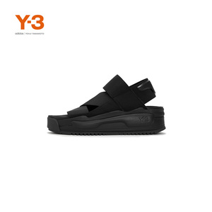 Y-3/Y3山本耀司时尚情侣款厚底春季休闲凉鞋魔术贴设计鞋子FZ6401