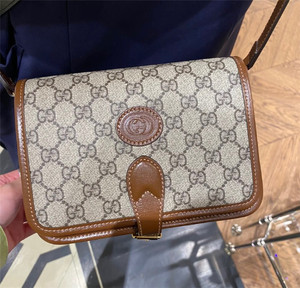 【小诺意购 现货】gucci古驰女士迷你风琴邮差单肩斜挎包 671620