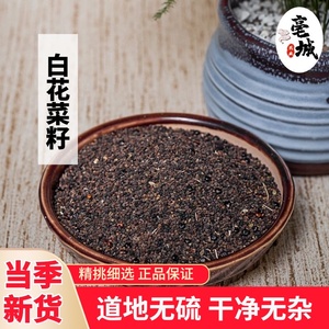 中药材白花菜子 500g 野生白花菜籽精选百花菜籽做膏药纯正品包邮