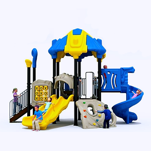 新款儿童室外游乐场玩具娱乐设施幼儿园户外大型滑梯小博士飞友