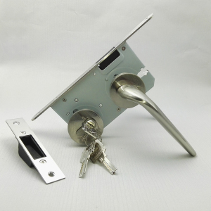 tata木门 标配室内门锁具 静音锁 房门锁卫生间锁 镍拉丝#002j