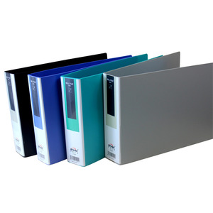 a5横式文件夹 打孔夹 2孔活页夹 票据夹 资料夹 快递单夹4cm