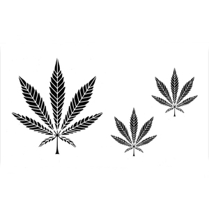 防水麻叶纹身贴