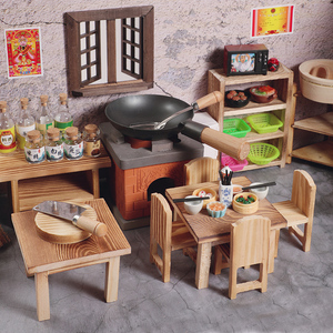 迷你厨房儿童做饭小厨具真实版宝宝真煮食玩过家家玩具炒菜锅全套