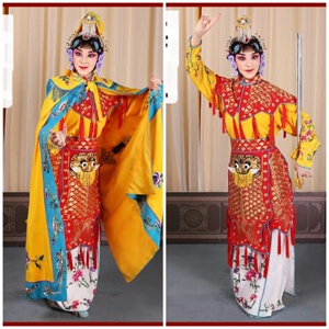 上海出租虞姬京剧戏服鱼鳞甲成人花旦服租赁霸王别姬西楚霸王项羽